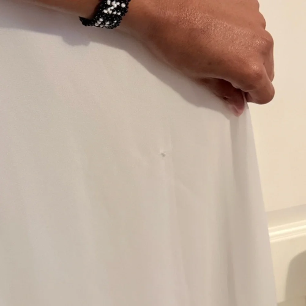 Sage & Vicky MAXI DRESS BLACK WHITE FLORAL EMBROIDERED Hippie Bohemian Sz M - Picture 8 of 8